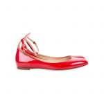 Patent Leather Ballerina Flats with Strap by Valentino - Le Dressing Monaco
