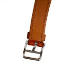 Kelly Watch Simple Strap Gold Ostrich Leather by Hermès at Le Dressing Monaco