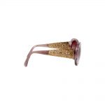Purple Sunglasses with Gold Ornaments by Chanel - Le Dressing Monaco