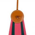 Leather Ribbon Medal Bag Charm by Hermès - Le Dressing Monaco