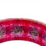 Pink Tweed Chain Transparent Bracelet by Chanel - Le Dressing Monaco