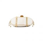 Canvas And Gold Leather Buckle Handbag by ouis Vuitton - Le Dressing Monaco