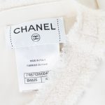 Off-White Ruffled Silk Blouse by Chanel - Le Dressing Monaco