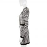Knitted Mini Pied de Poule Dress by Balmain - Le Dressing Monaco