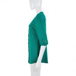 Short Sleeved Green Knitted Cardigan by Balmain - Le Dressing Monaco