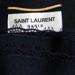 Black Mini Dress With a Bow by Saint Laurent - Le Dressing Monaco