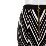 Fantasy Knitted Zipped Mini Skirt by Balmain - Le Dressing Monaco