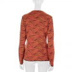 Orange Fantasy Knitted Cardigan by M Missoni - Le Dressing Monaco
