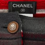 Short Shiny Grey Cashmere Jacket by Chanel - Le Dressing Monaco