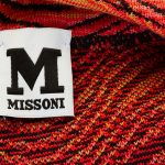 Orange Fantasy Knitted Cardigan by M Missoni - Le Dressing Monaco