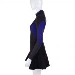 Blue Black Skating Shaped Dress by Stella Mc Cartney - Le Dressing Monaco