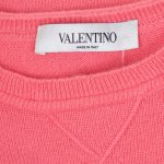 Pink Crop Top Cashmere Jumper by Valentino - Le Dressing Monaco