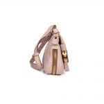 Pink Gold Zipped Leather Flap Shoulder Bag by Tom Ford - Le Dressing Monaco