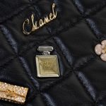 Black Lucky Charms Leather Wallet by Chanel - Le Dressing Monaco