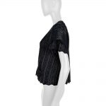 Navy Blue Silver Knitted Cardigan by Chanel - Le Dressing Monaco