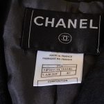 Blue Buttoned Leather Jacket by Chanel - Le Dressing Monaco