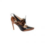 Brown Leopard Print Pointed Pumps by Christian Dior - Le Dressing Monaco