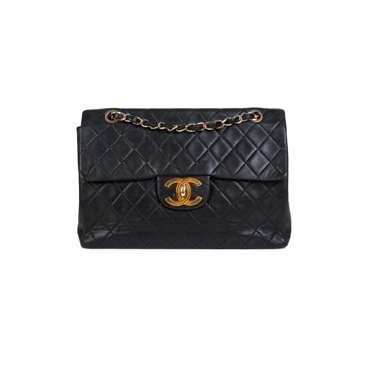 chanel lambskin flap bag