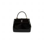 16 Black Patent Leather Hand Bag by Celine - Le Dressing Monaco