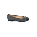 Two Tone Leather Ballerinas Flat by Chanel - Le Dressing Monaco