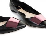 Pointed Leather Ankle strap Flats by Christian Dior - Le Dressing Monaco