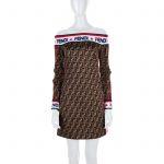 X Fila Mini Off The Shoulder Dress by Fendi - Le Dressing Monaco