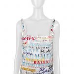 Crystal Embellished Printed Jersey Midi Dress by Balenciaga - Le Dressing Monaco
