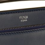 Blue Dotcom Flowerland Embellished Leather Bag by Fendi - Le Dressing Monaco