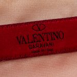 Pink Silk Georgette Rosette Clutch by Valentino Garavani - Le Dressing Monaco