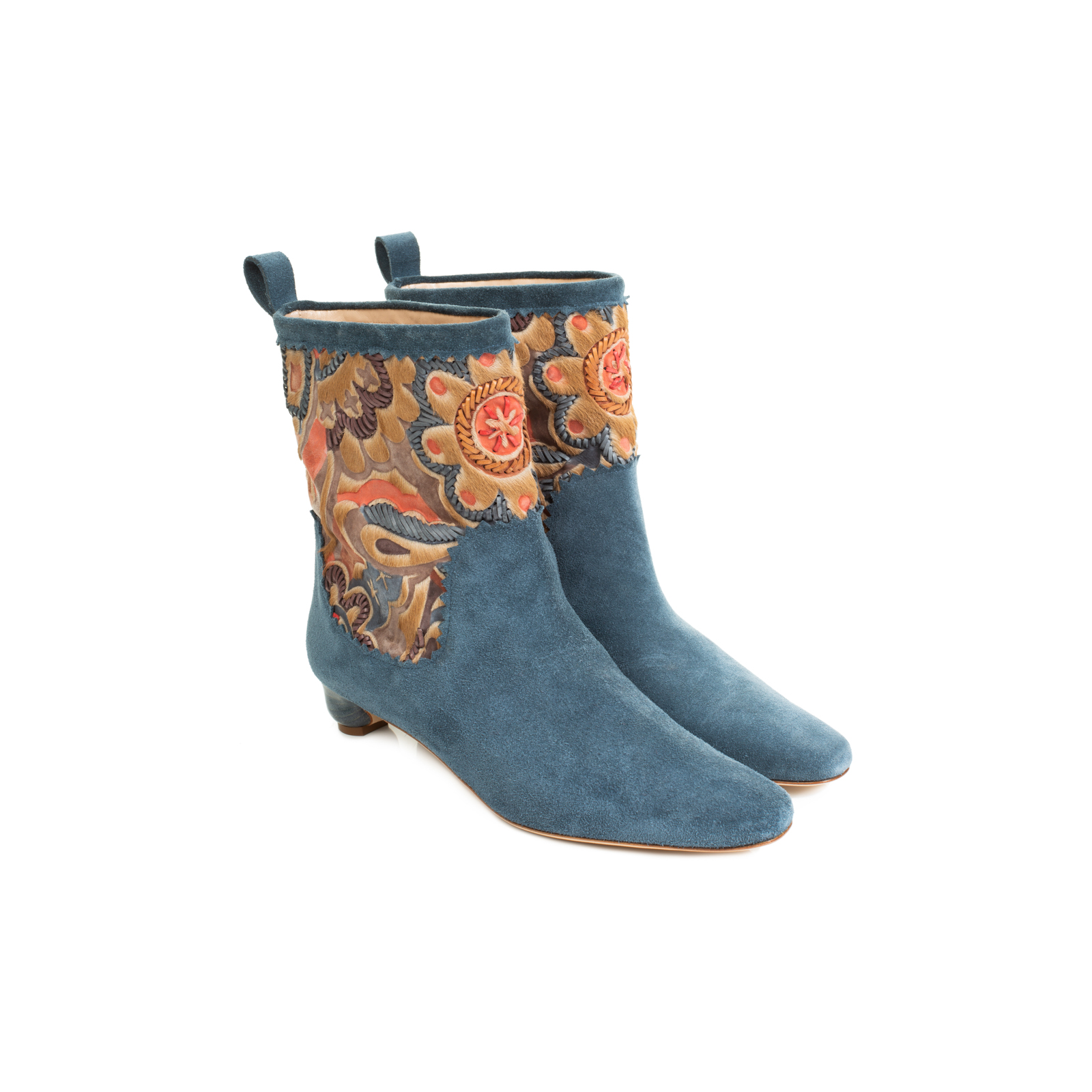 Ponyhair Flower Boots by Manolo Blahnic - Le Dressing Monaco