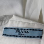 White Milano Button Down Shirt by Prada - Le Dressing Monaco