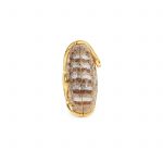 Gold Crystal Snake Minaudiere by Judith Leiber - Le Dressing Monaco