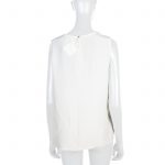 Ivory Sleevless Top by Chanel - Le Dressing Monaco