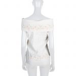 Floral Embossed Sleevless Top by Chanel - Le Dressing Monaco