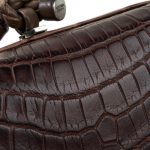 Crocodile Skin Knot Clutch by Bottega Veneta - Le Dressing Monaco