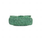 Green Tweed Crossbody Flap Bag by Chanel - Le Dressing Monaco