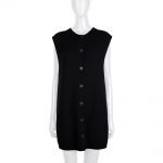Black Sleevless Cashmere Vest by Fendi - Le Dressing Monaco
