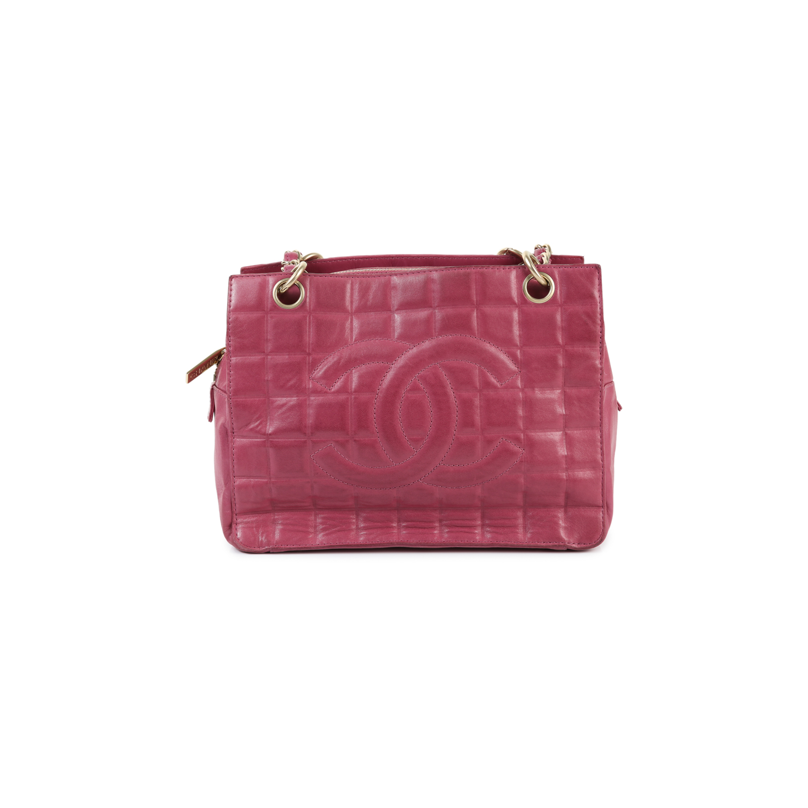 Fushia Petite Timeless Quilted Tote by Chanel - Le Dressing Monaco