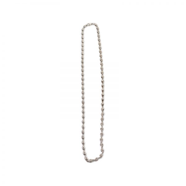 Sterling Silver Skull Chain Necklace by Jade Jagger - Le Dressing Monaco