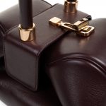 Bordeaux Calf Leather Nina Bag by Gabriela Heart - Le Dressing Monaco