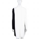 White Black ColorBlock Dress by Celine - Le Dressing Monaco