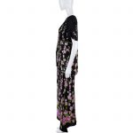 Black Climbing Roses Top and Pants by Gucci - Le Dressing Monaco